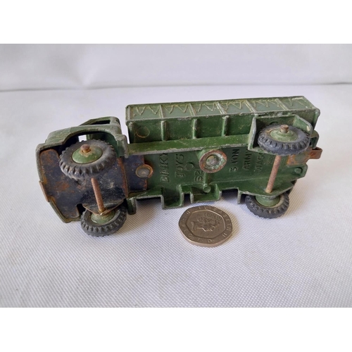 112 - vintage Dinky diecast 3 ton army wagon