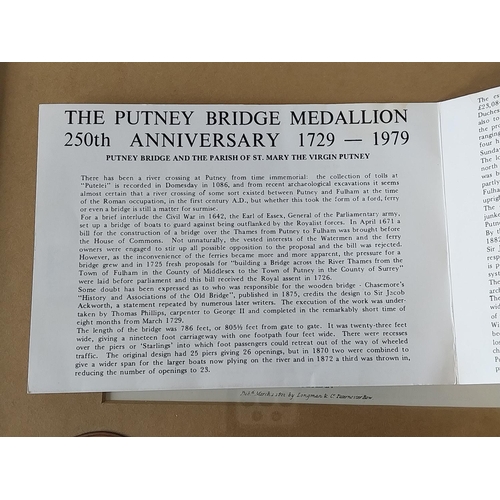 146 - The Putney Bridge Medallion 250th Anniversary 1729-1979 by Tower Mint