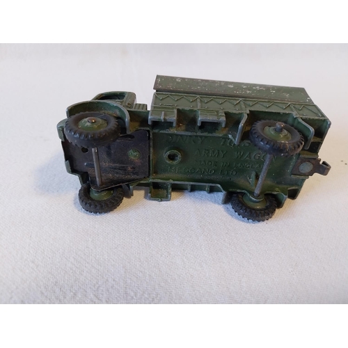 164 - Dinky diecast military vehicle army wagon