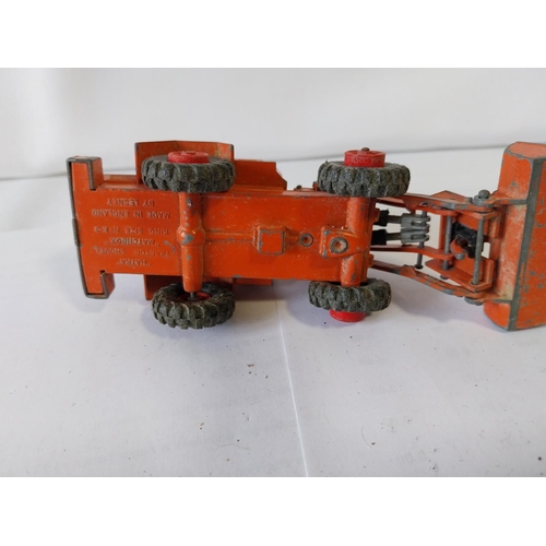 243 - vintage Lesney Matchbox diecast tractor shovel