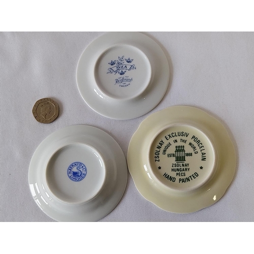 291 - 3 Franklin Mint Miniature Plates Of The World