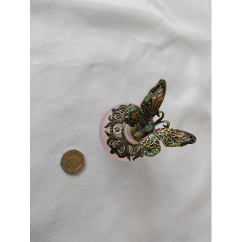 12 - butterfly perfume bottle