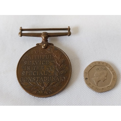 206 - vintage George VI Police faithful service medal