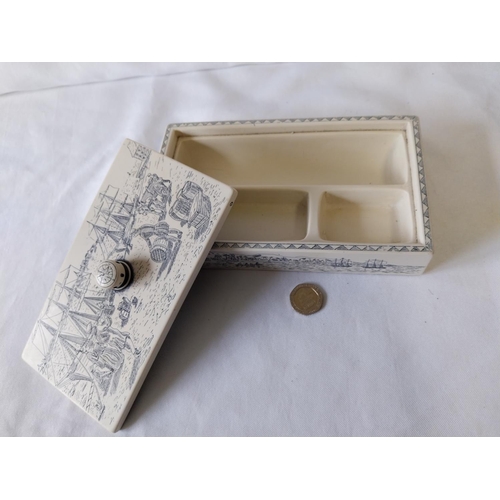 27 - scrimshaw style box