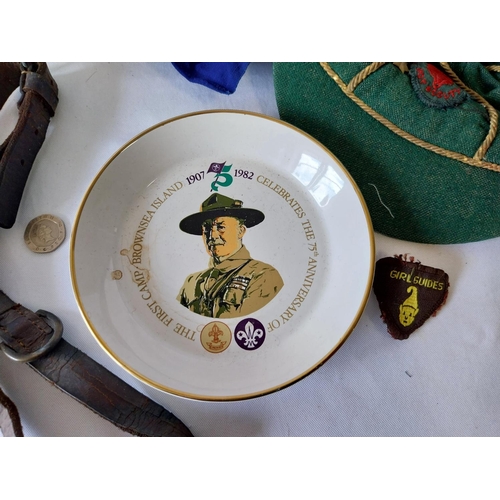 324 - vintage boy scout items