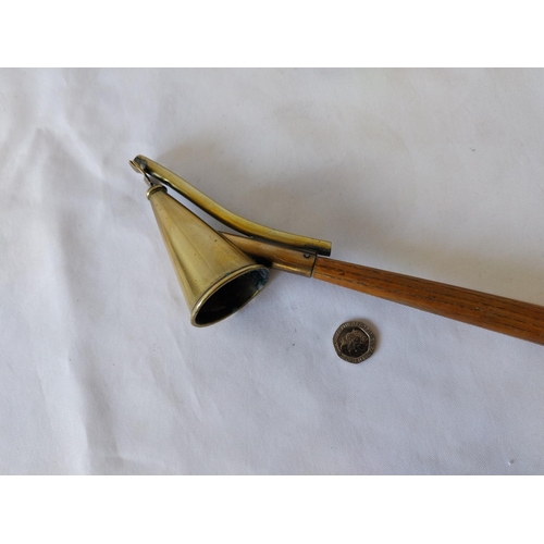 345 - vintage church long candle snuffer