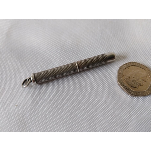 63 - HM Silver toothpick c1986