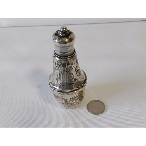 19 - Sterling Silver pepper pot