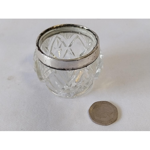 30 - HM Silver salt dish