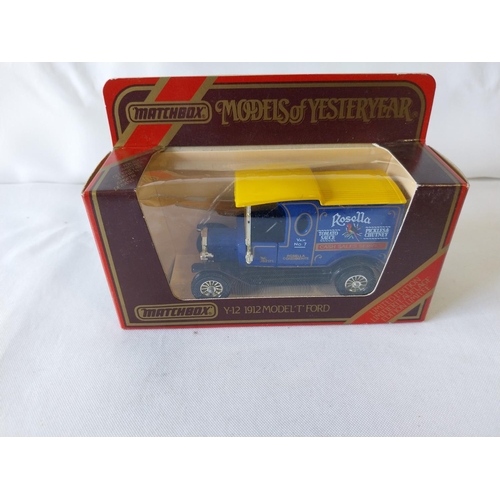 395 - boxed Matchbox Models of Yesteryear 1984 Y12