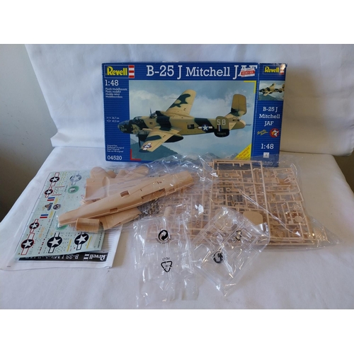 399 - part made Revell 1:48 scale B-25 J