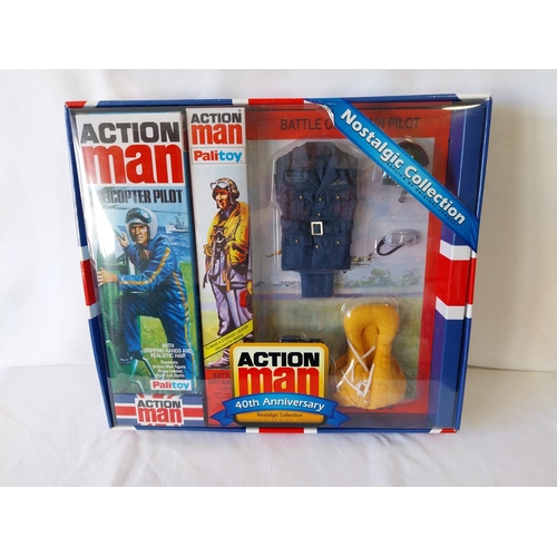 48 - Action Man 40th Anniversary Nostalgic Collection Battle Of Britain Pilot MINT