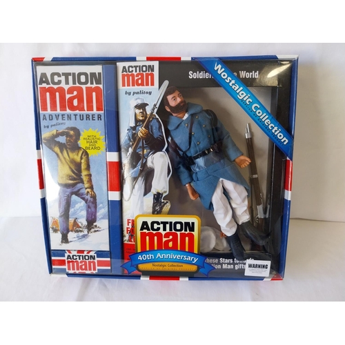 49 - Action Man 40th Anniversary Nostalgic Collection Battle French Foreign Legion been out of box