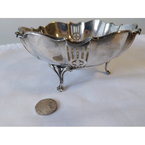 55a - HM Silver bowl c1918