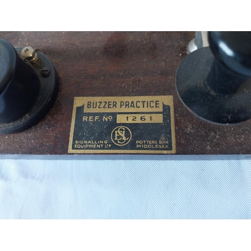 109 - vintage morse code buzzer practice tapper