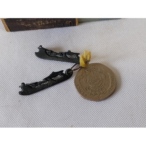 23 - miniature Victorian iceskates