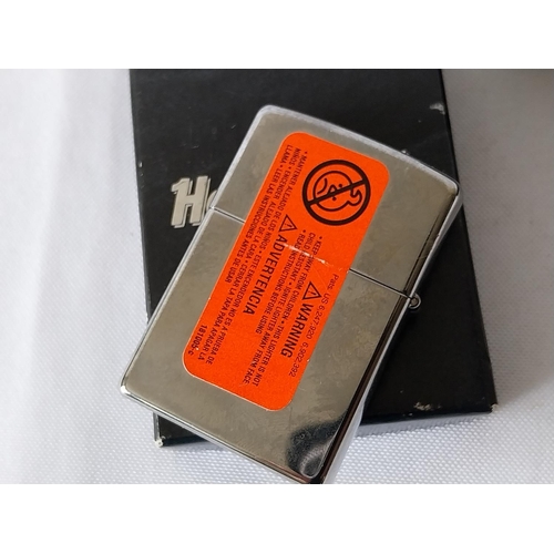 350 - unused Zippo Lighter Hard Rock Café Malta