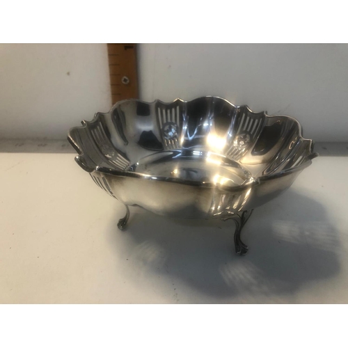 38 - HM Silver bowl c1918