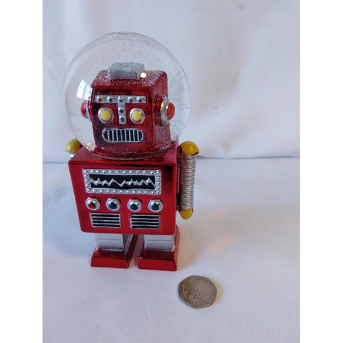 15 - robot glitter ball