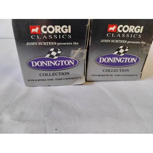 243 - 2 Corgi Donington Collection F1 cars