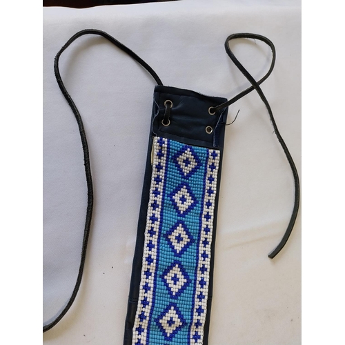 280 - Native America style beaded belt