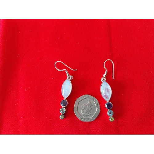 306 - new 925 silver earrings