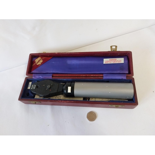 31 - Dr Keeler Ophthalmoscope boxed