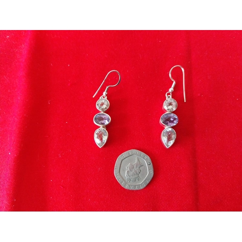 327 - new 925 silver earrings