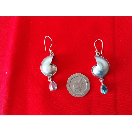 329 - new 925 silver earrings