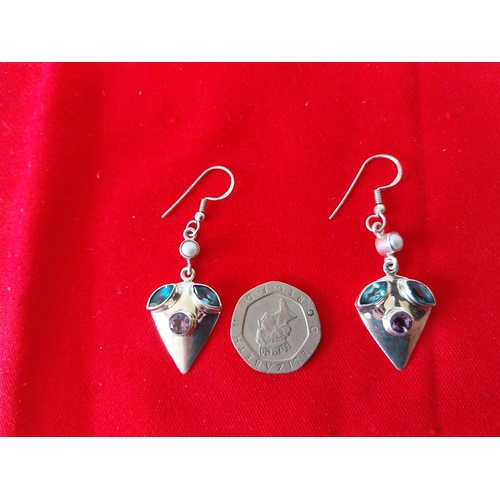 330 - new 925 silver earrings