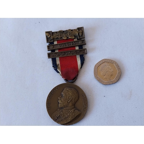 331 - WW1 Kings medal