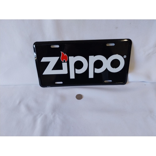 344 - Zippo lighter sign