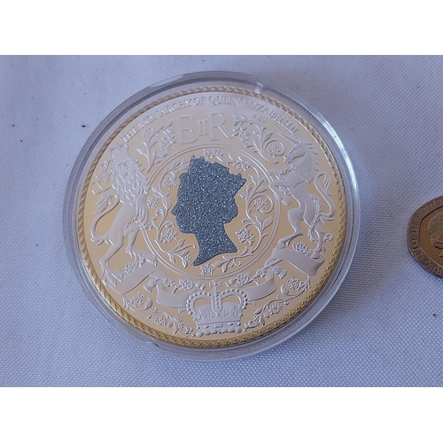 350 - Large Golden Jubilee coin