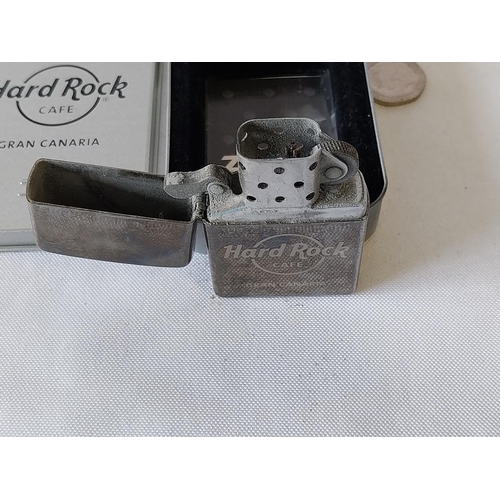 361 - Zippo Lighter Hard Rock Café Gran Canaria