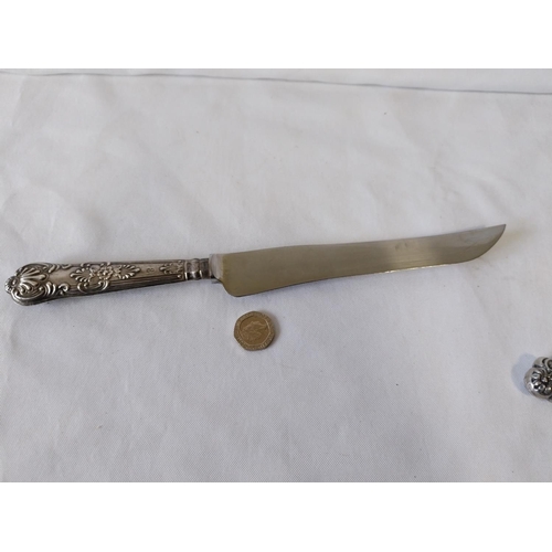 365 - HM Silver handled Viners knife c1962