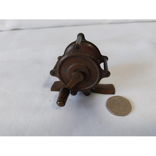 antique miniature fly rod reel