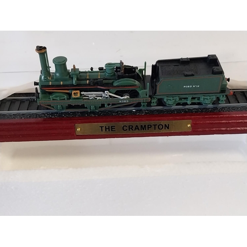 118 - Atlas Editions static model train OO gauge mint in box The Crampton