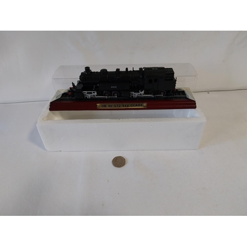 129 - Atlas Editions static model train OO gauge mint in box DB 96 GT2 4x4 Class