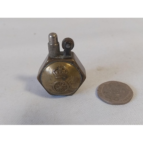 164 - Trench art military lighter