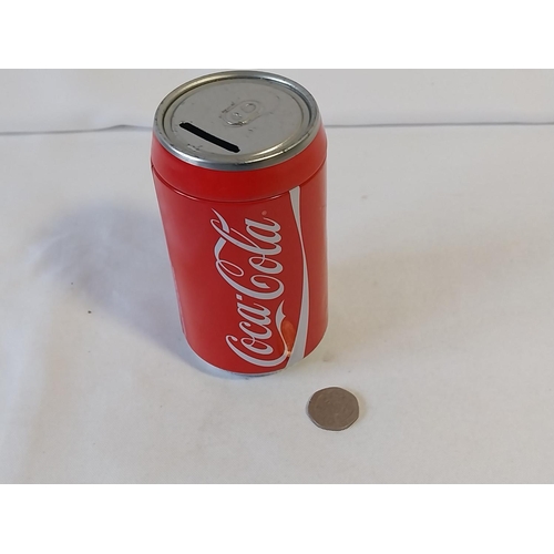 174 - full size Coke can money box