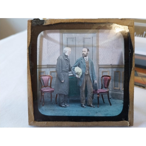 177 - 9 Victorian magic lantern slides