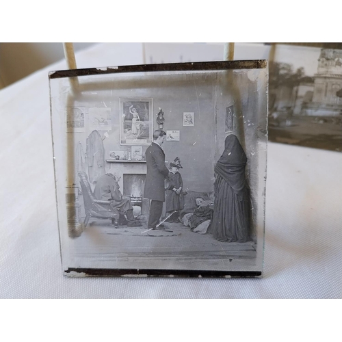 178 - 12 Victorian magic lantern slides