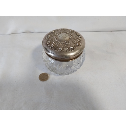 26 - Sterling Silver powder pot