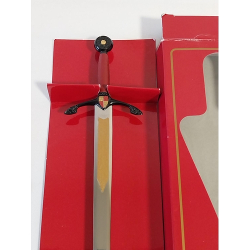 27 - Gladius replica sword letter opener boxed