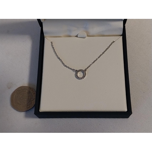 44 - Sterling Silver necklace Argento Vivo boxed