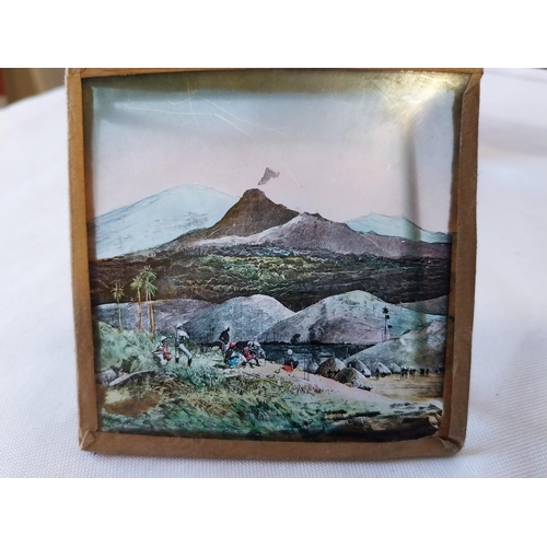 46 - 6 Victorian magic lantern slides