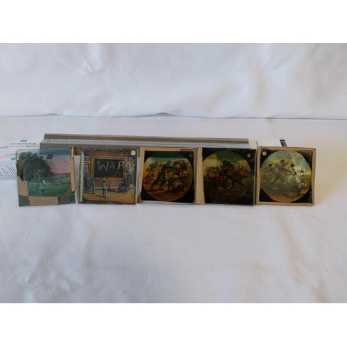 6 - 5 Victorian magic lantern slides