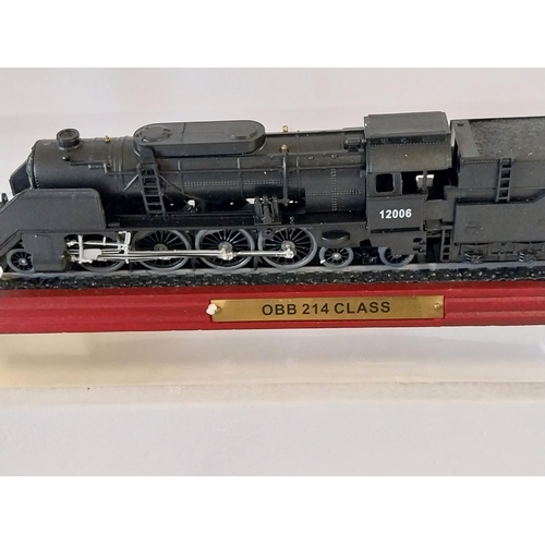 88 - Atlas Editions static model train OO gauge mint in box OBB 214 Class