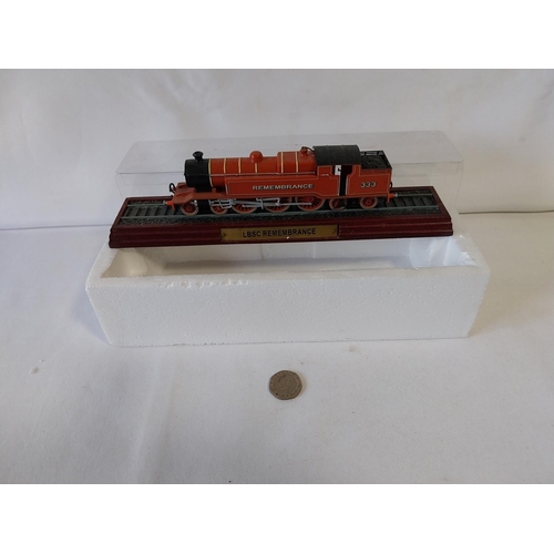 99 - Atlas Editions static model train OO gauge mint in box LBSC Remembrance