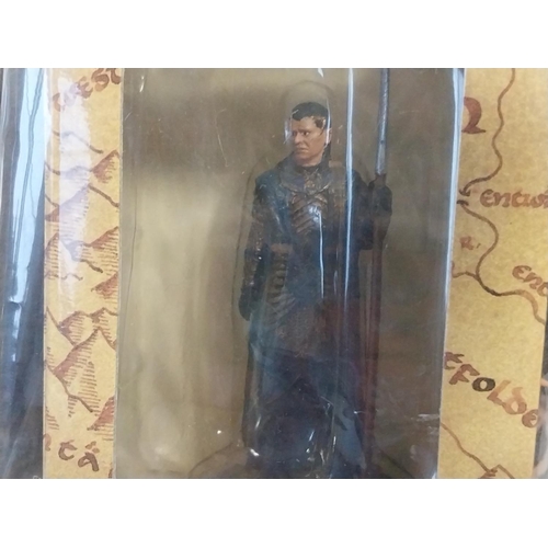 130 - Lord of The Rings Collectors Models hand painted scale replicas cast in lead issue 49 & 50